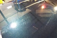 BMW E46 M3 boot lid badly scratched