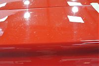 BMW Z1 before detailing on rear boot lid