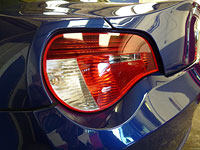 BMW Z4 rear closeup - after detailing